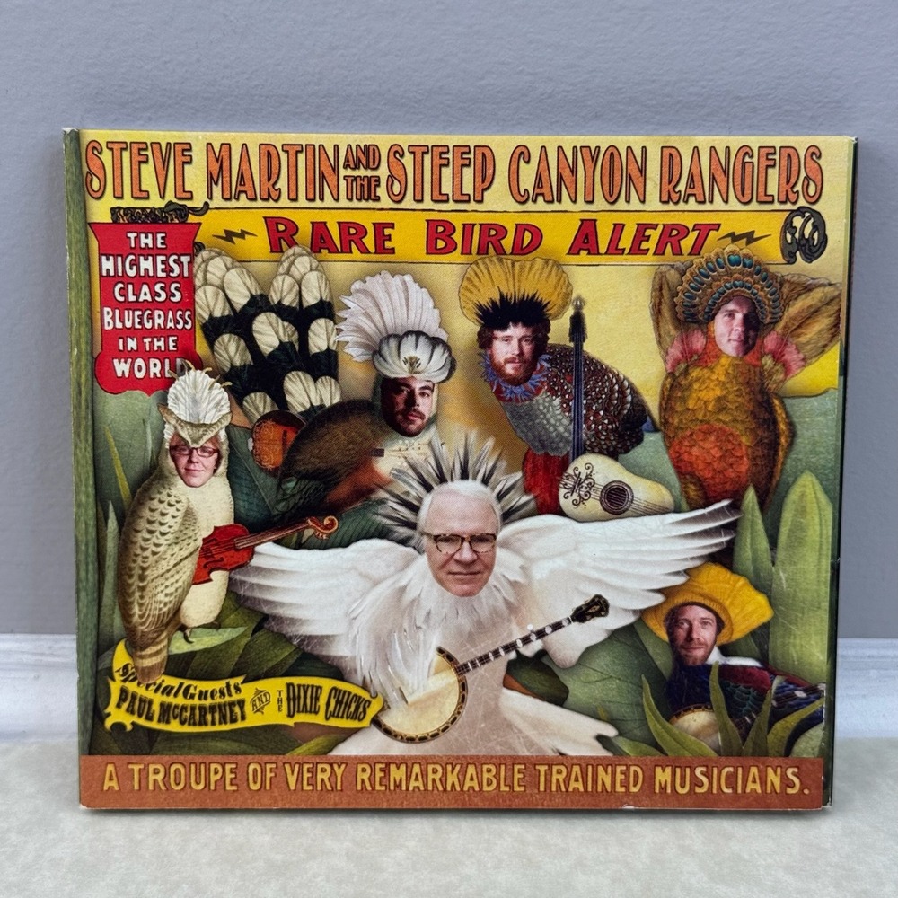 Steve‎ Martin and The Steep Canyon: Rangers Rare Bird Alert (CD 2011 Rounder)